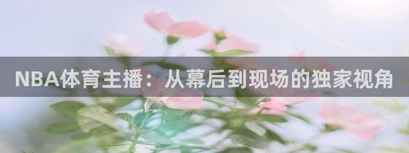 NBA体育主播：从幕后到现场的独家视角